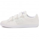 Le Coq Sportif Agate Lo Strap Cuir Blanc Chaussures Baskets Basses Femme Lyon